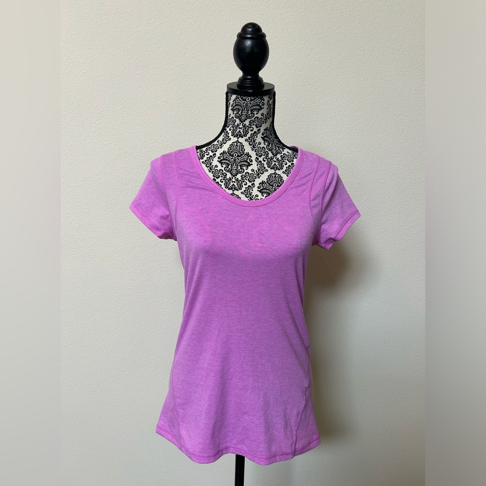 Zella Lavender Purple Short Sleeve Tee M
